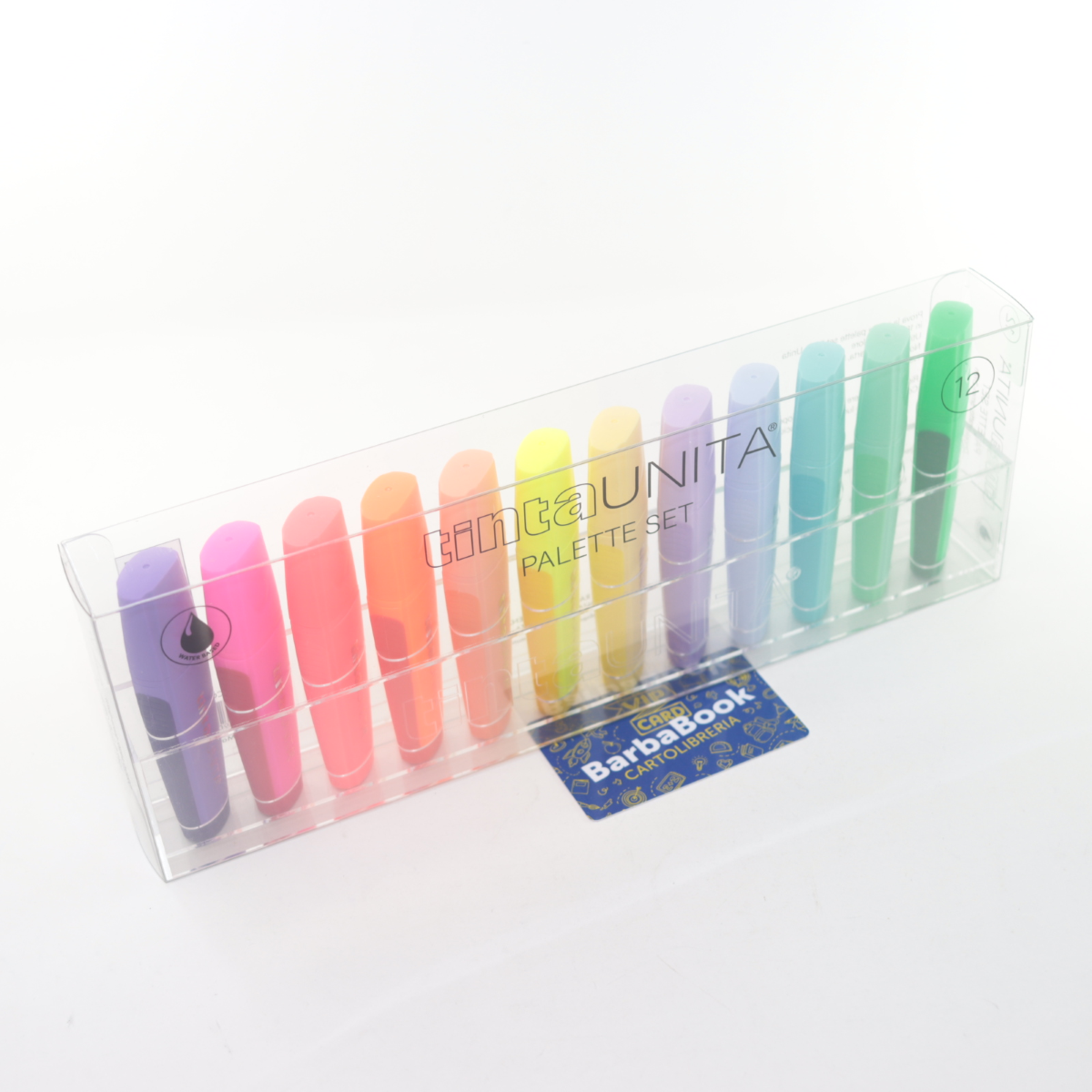 SET 12 EVIDENZIATORI PALETTE TINTA UNITA 60833