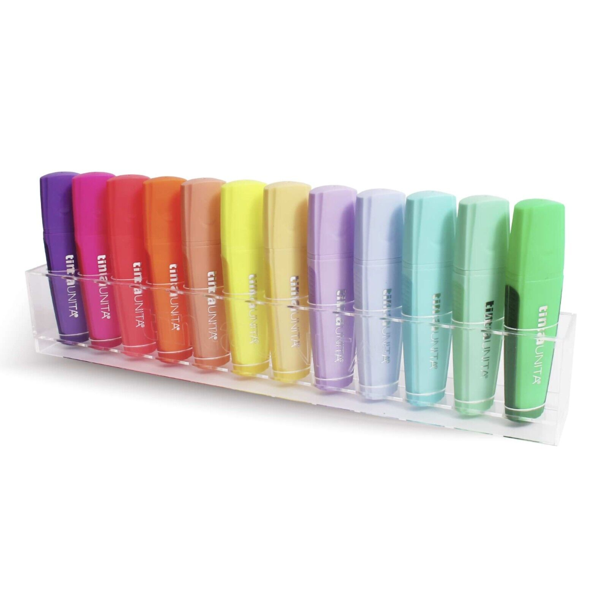 SET 12 EVIDENZIATORI PALETTE TINTA UNITA 60833