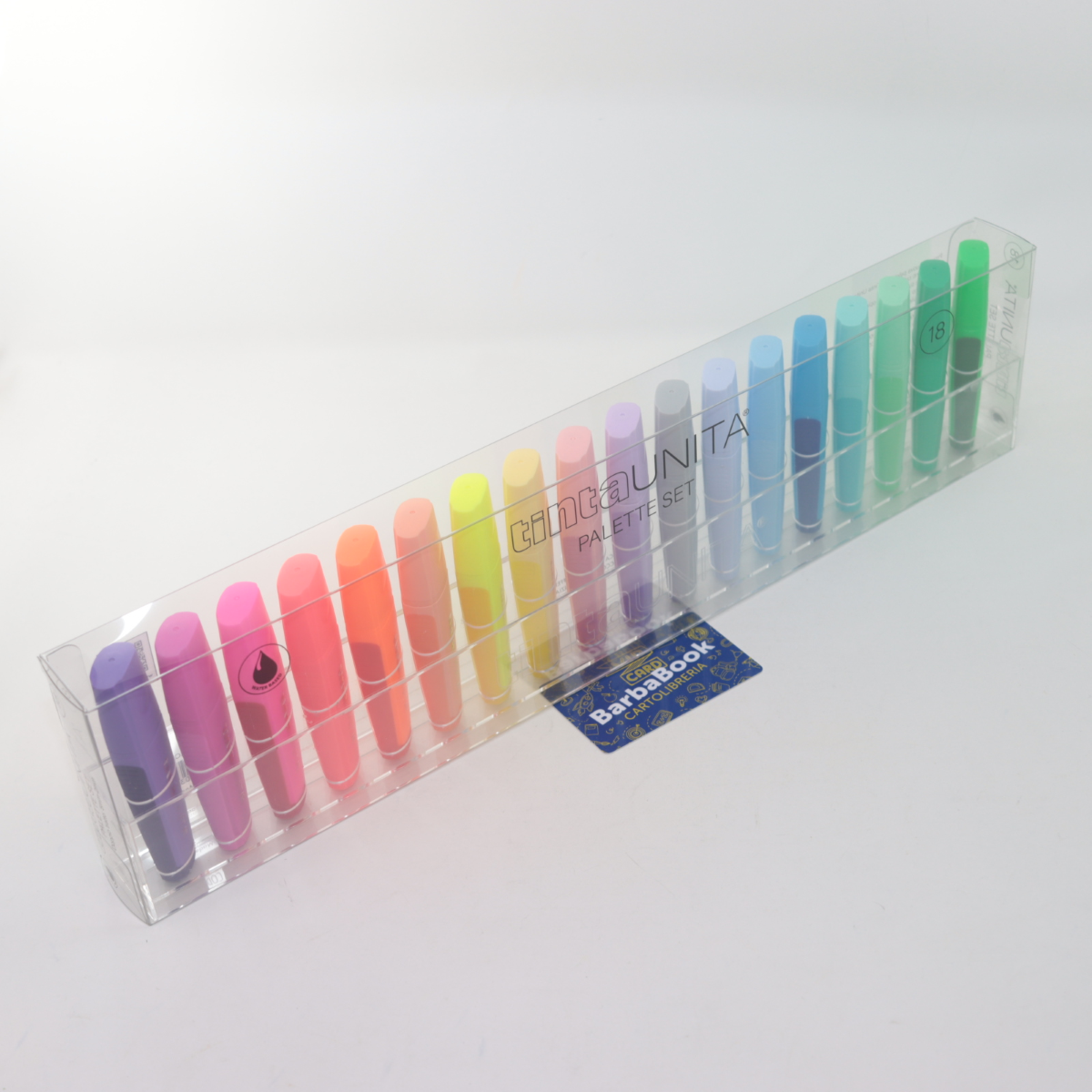 SET 18 EVIDENZIATORI PALETTE TINTA UNITA 60834