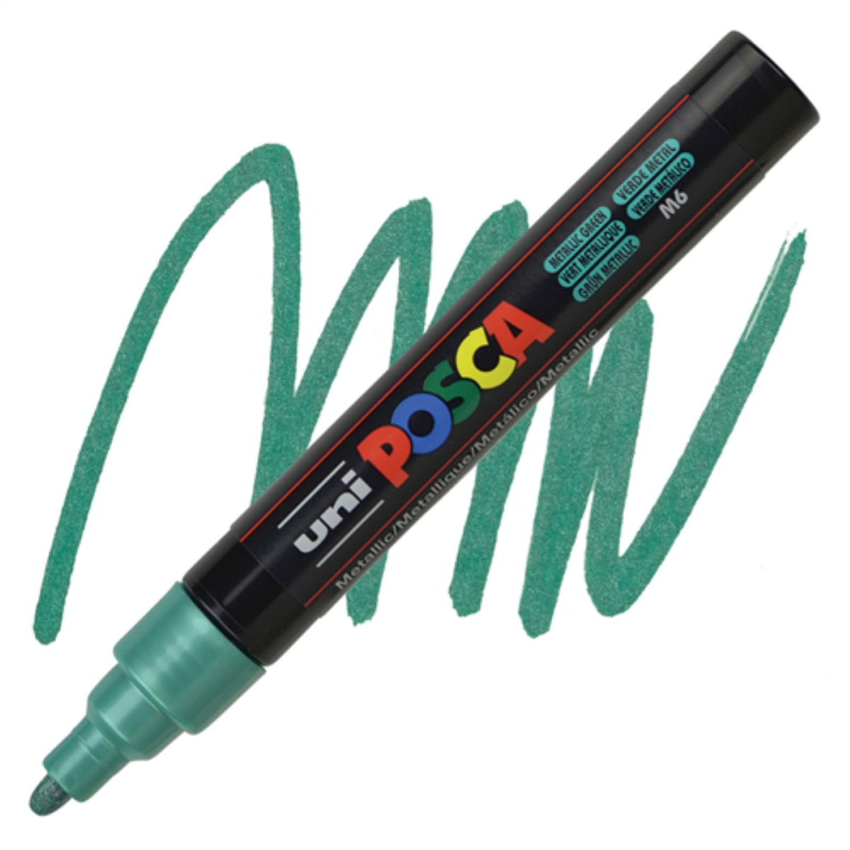 PENNARELLO UNI POSCA MM.2,5 METAL PC5M VERDE METAL M6
