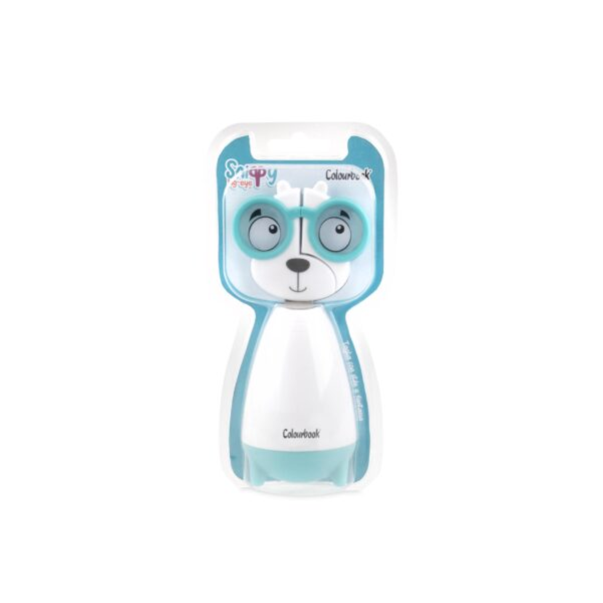FORBICI PUNTA ARROTONDATA CM.13 SNIPPY ORSO POLARE COLOURBOOK 