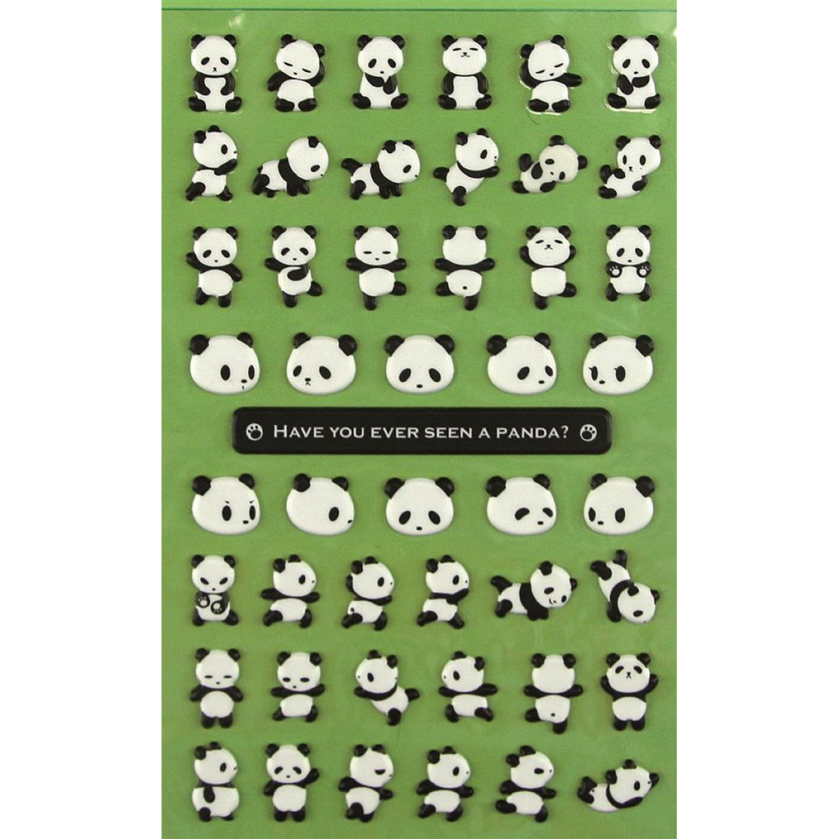 STICKERS 3395-291 PANDA IN RILIEVO