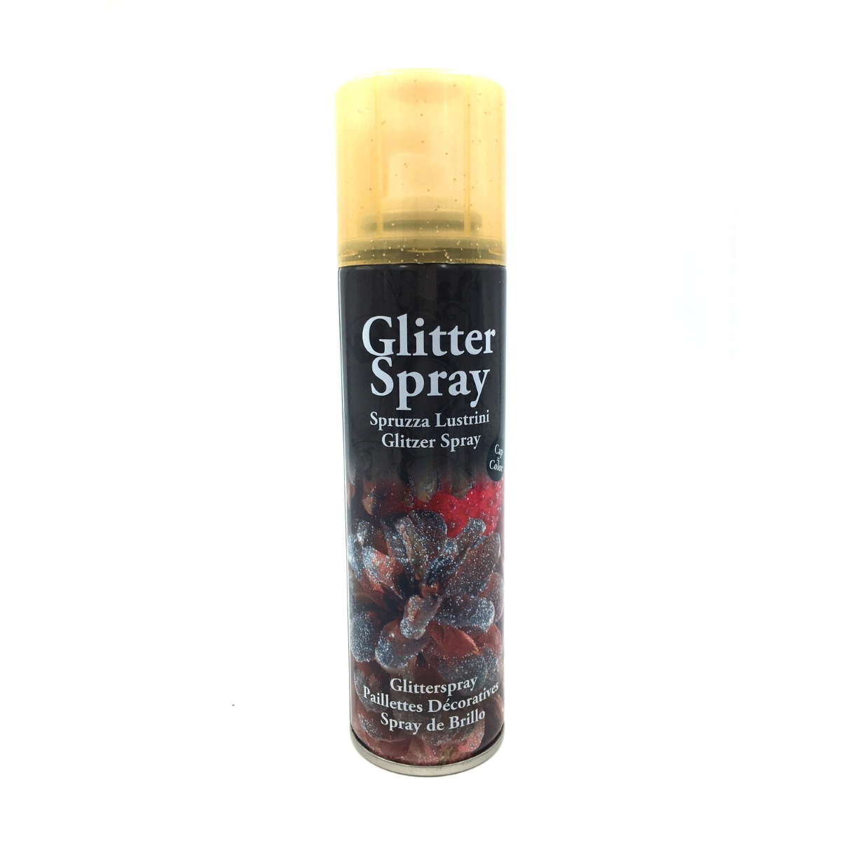 BOMBOLETTA SPRAY GLITTER ORO ML.150 SOLCHIM