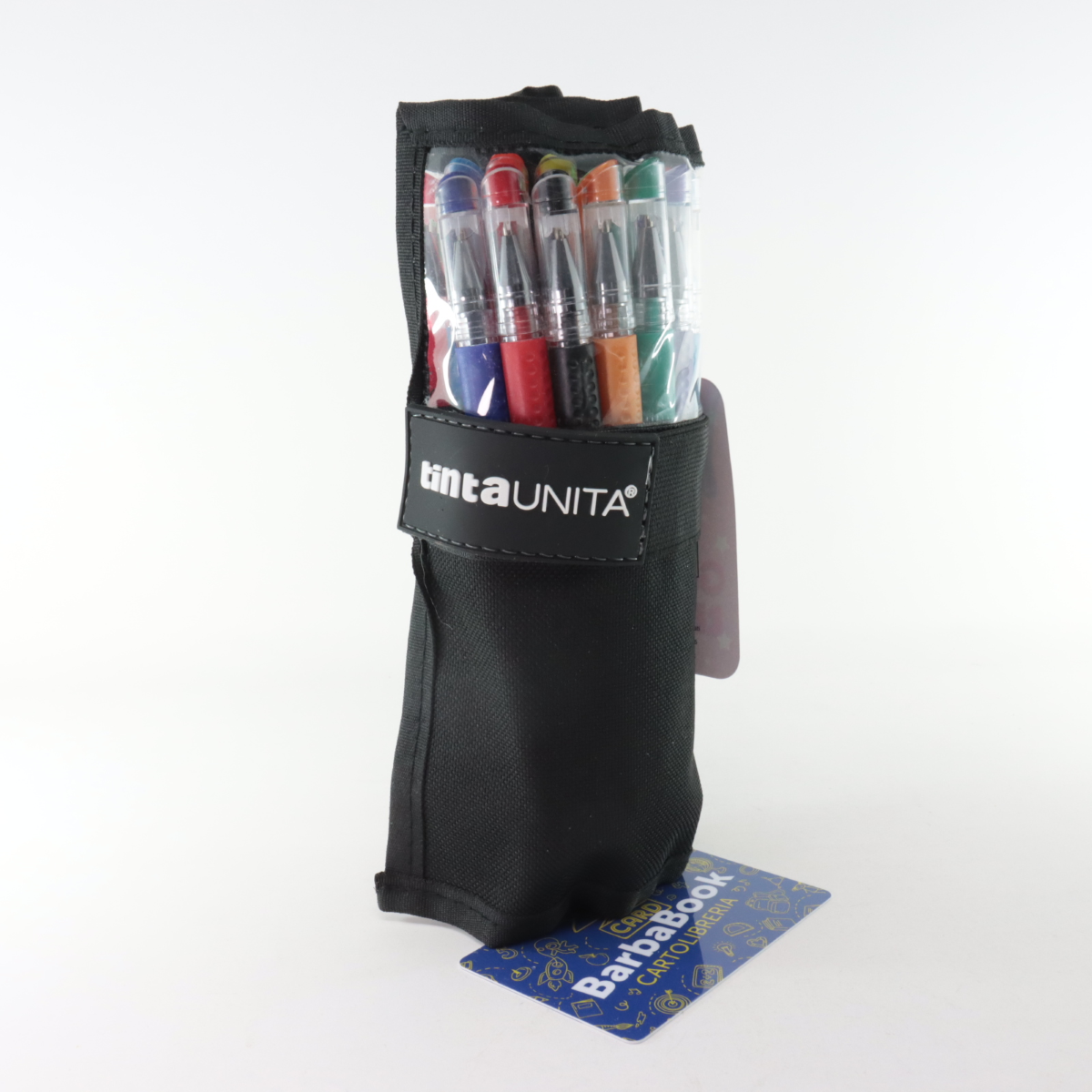SET ROTOLO 25 PENNE GEL GLITTERISSIMA TINTAUNITA NERO 