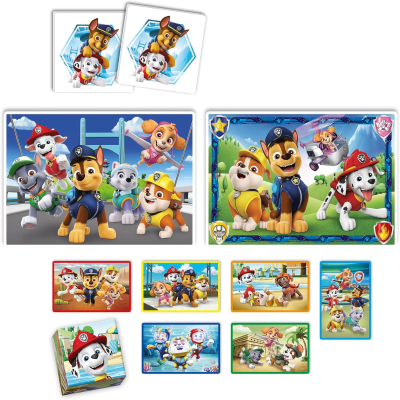 GIOCO PUZZLE + CUBOTTI PAW PATROL EDUKIT CLEMENTONI ART.18291
