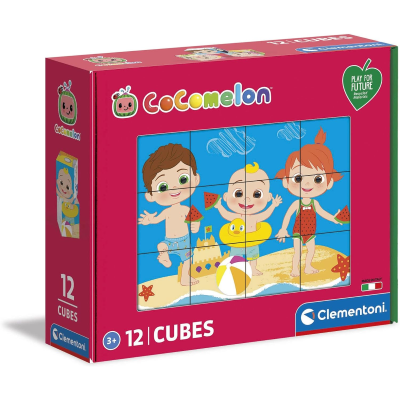 GIOCO CUBOTTI PUZZLE COCOMELON  CLEMENTONI ART.45013