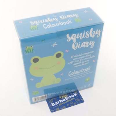 DIARIO SEGRETO CREATIVO SQUISHY COLOURBOOK FROG