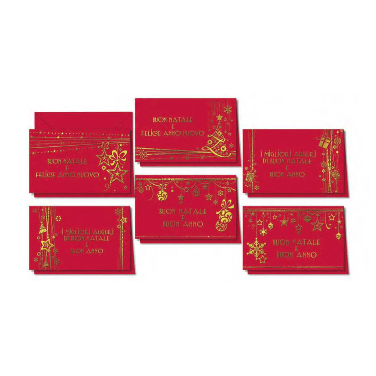 BIGLIETTO CARTONCINO AUGURI NATALE CM. 09 X 14 CROMO NT.0331