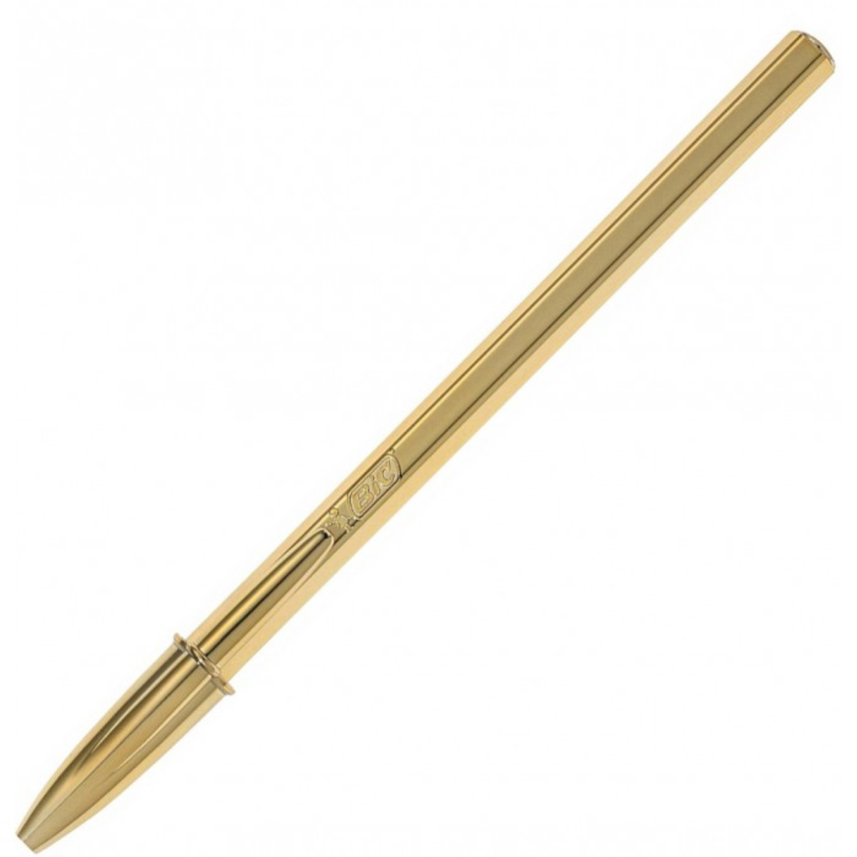 PENNA BIC CRISTAL SHINE ORO COLORE BLU