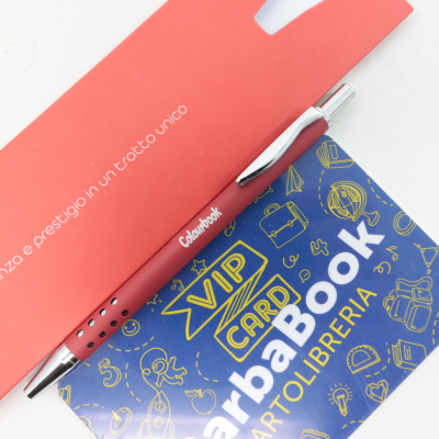 MINI PENNA IN METALLO WILD DELUXE COLOURBOOK HIBISCUS