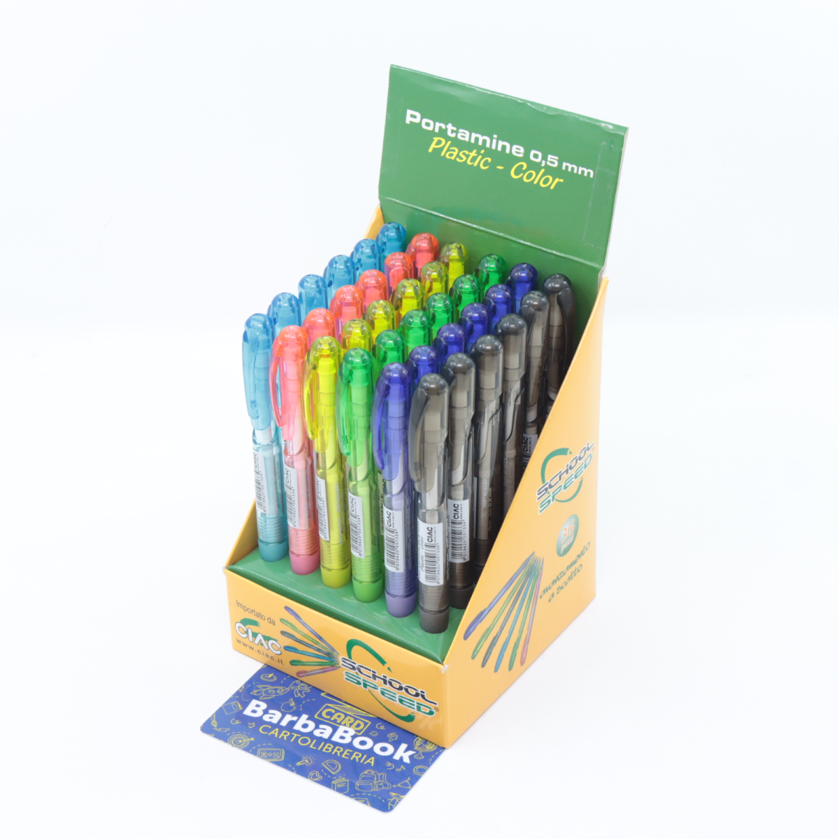 PORTA MINE MM. 0,5 MULTICOLOR CIAC