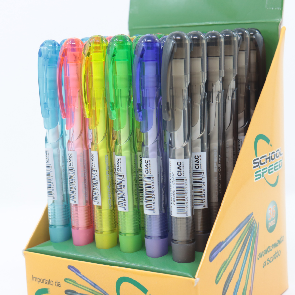 PORTA MINE MM. 0,5 MULTICOLOR CIAC