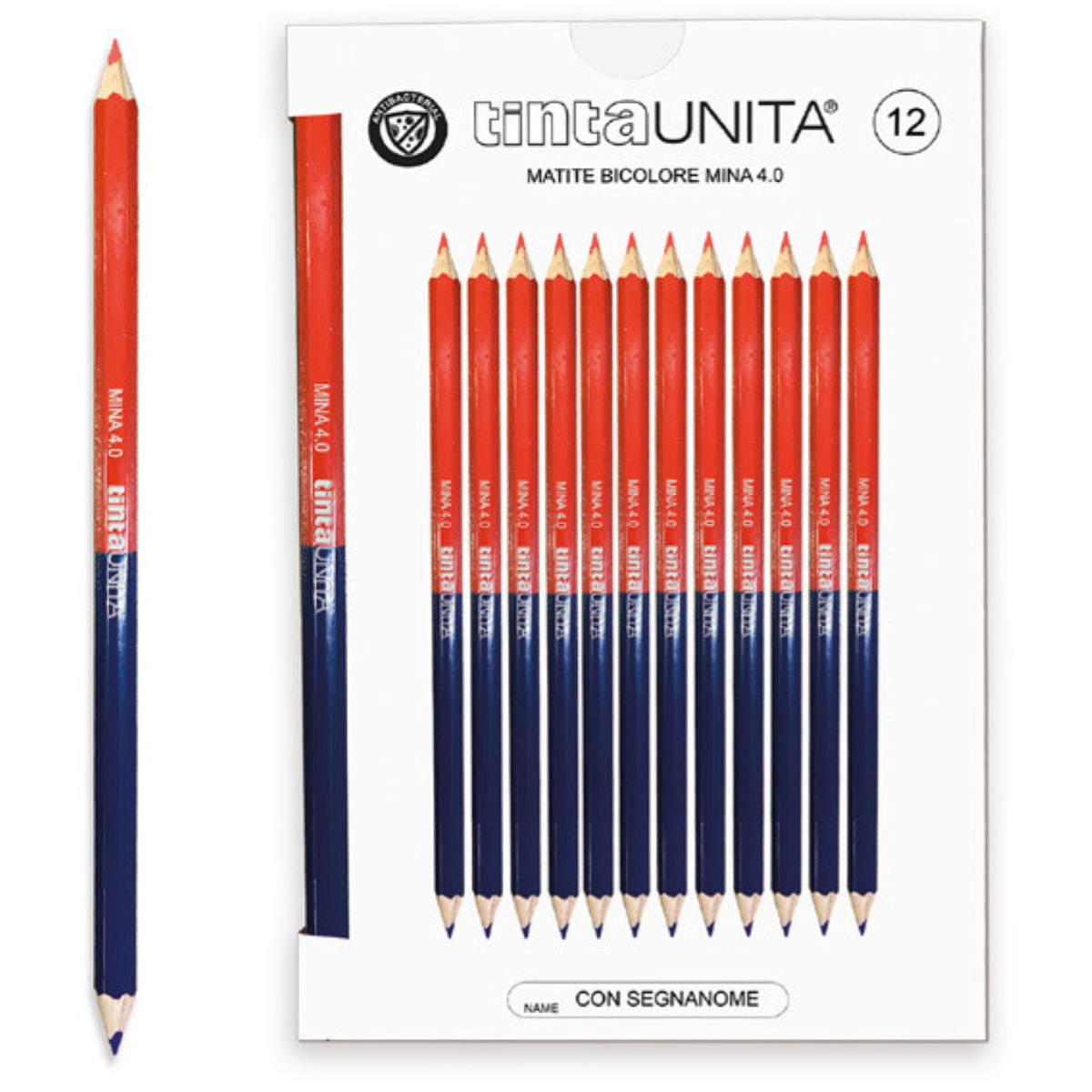 MATITA ROSSO/BLU TINTAUNITA MINA MEDIA MM.4.0 ART. 60012