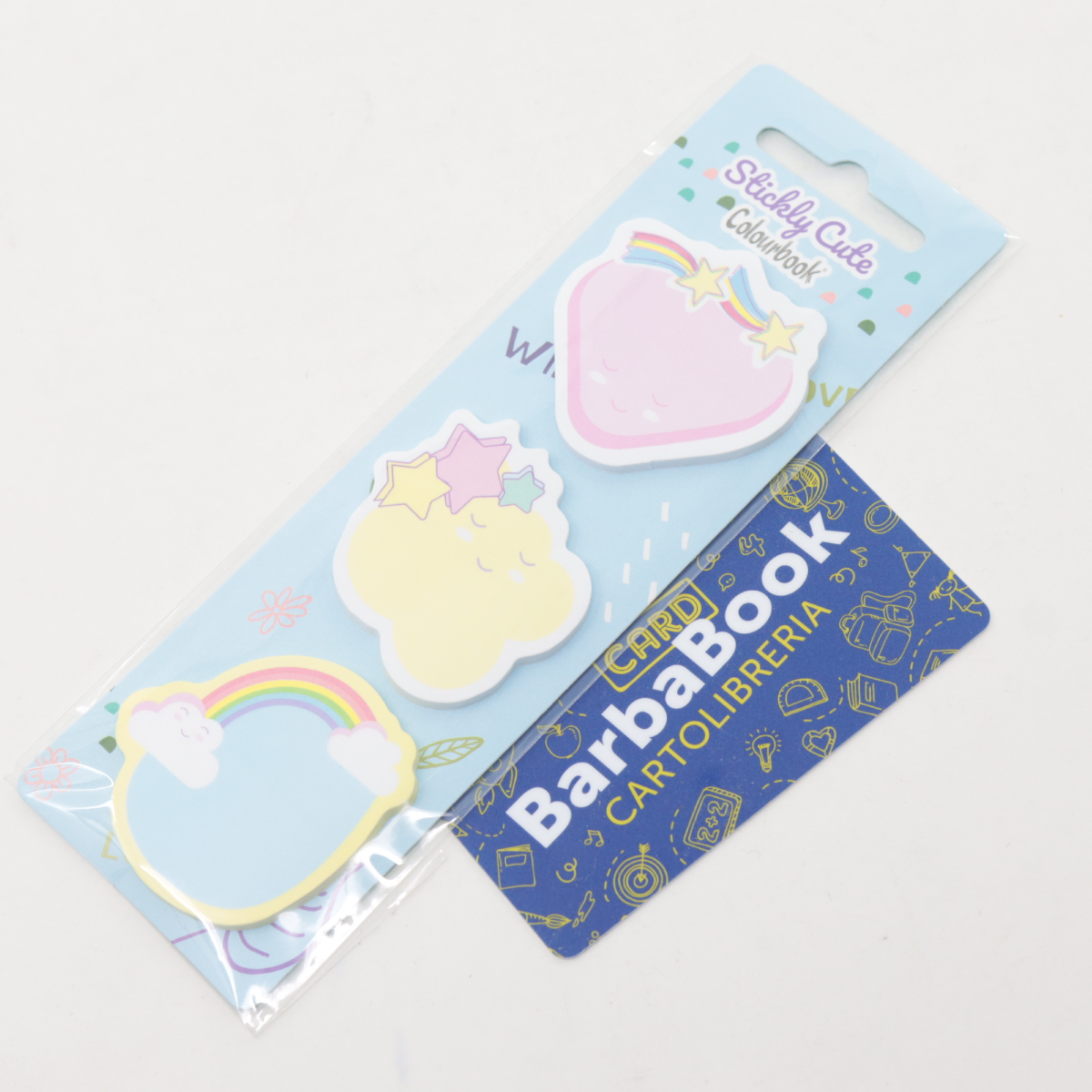 SEGNAPAGINA STICKLY CUTE RAINBOW COLOURBOOK COL23602