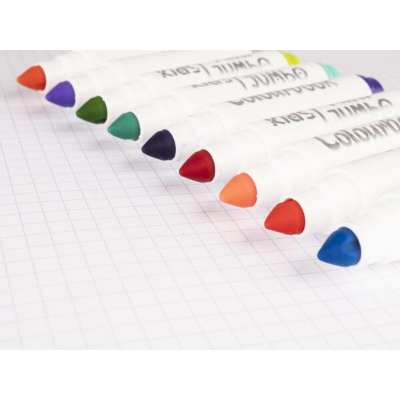SET 24 MINI PENNARELLI PUNTA CONICA KIDS MINI JUMBO COLOURBOOK ART. COL23645