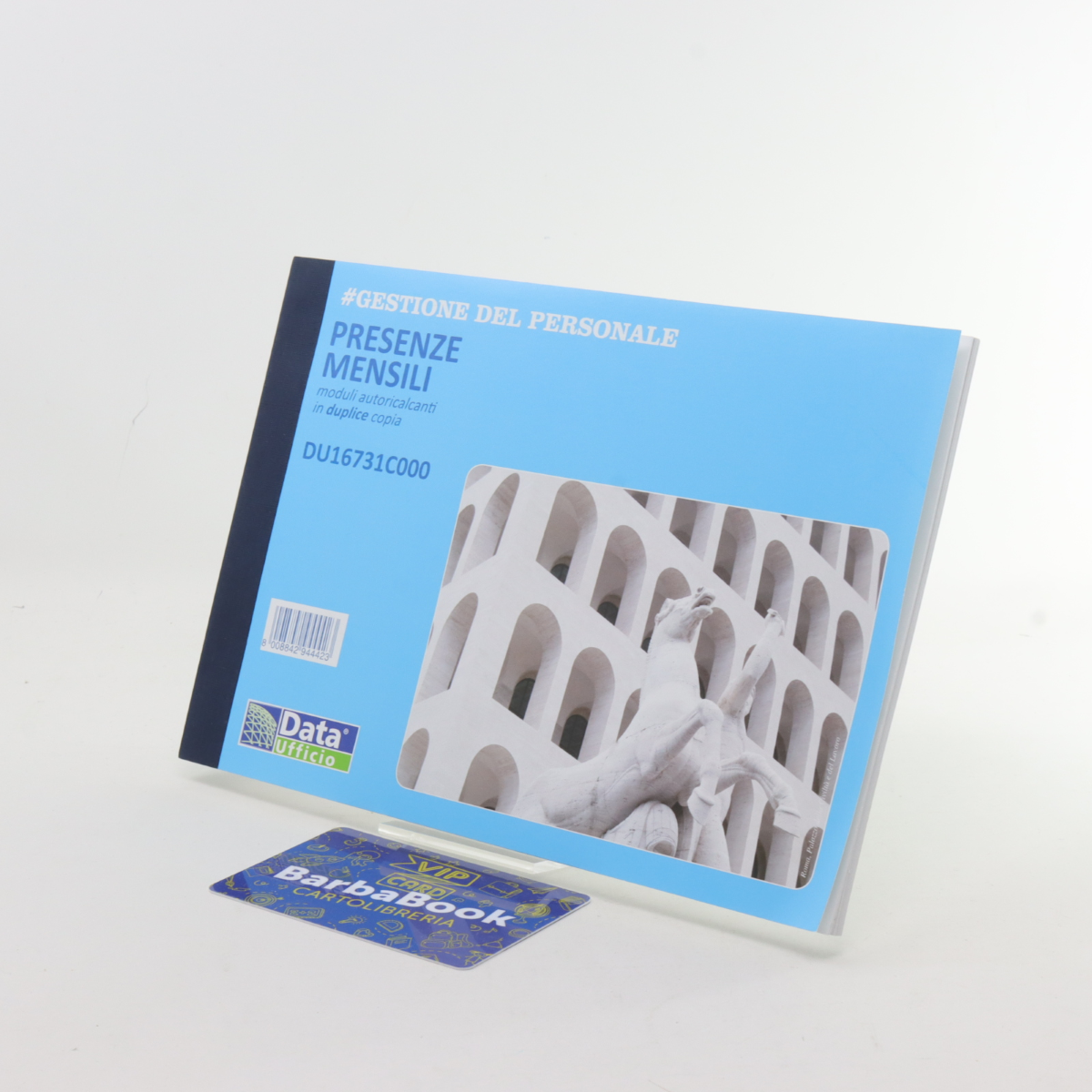 REGISTRO PRESENZE MENSILI A5 2 COPIE DU16731C000 DATA UFFICIO