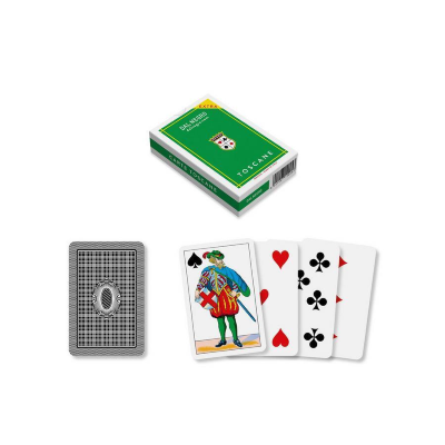 CARTE DA GIOCO TOSCANE PLASTIFICATE DAL NEGRO