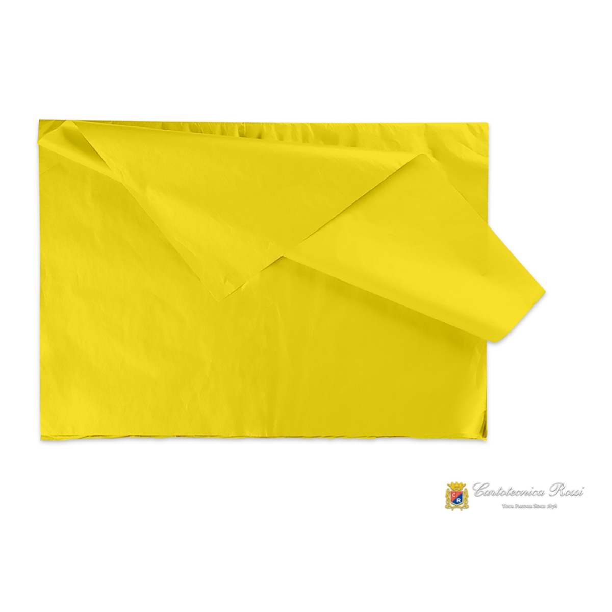FOGLIO CARTA VELINA CM. 50 X 70 GIALLA 68