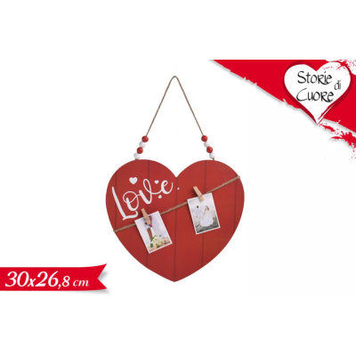 APPENDINO CUORE PORTA FOTO 
