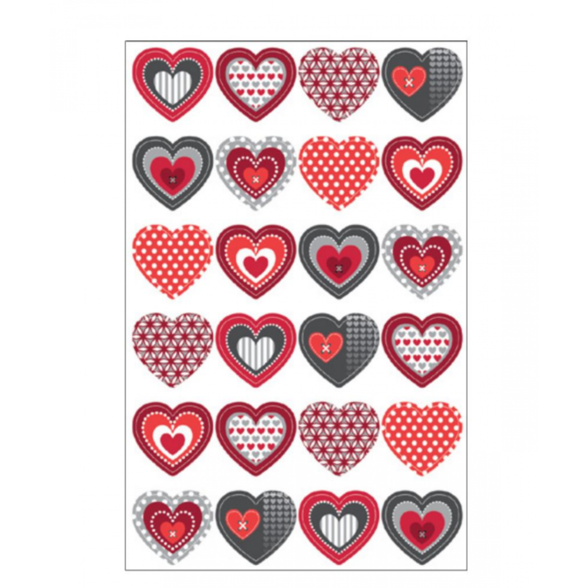 STICKER CHIUDIPACCO CUORE DECO STICKER ART. ETA911