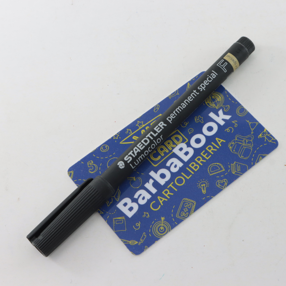 PENNARELLO LUMOCOLOR PUNTA F SPECIAL NERO STAEDTLER 319 F-9