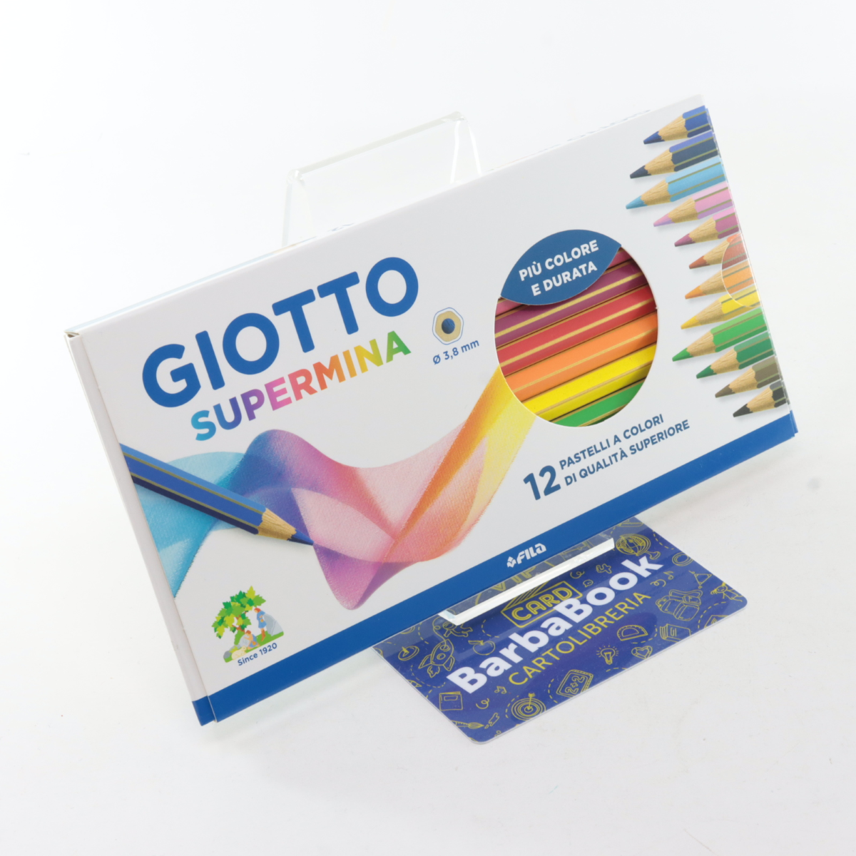 PASTELLI GIOTTO SUPERMINA 12 COLORI ART. F235700