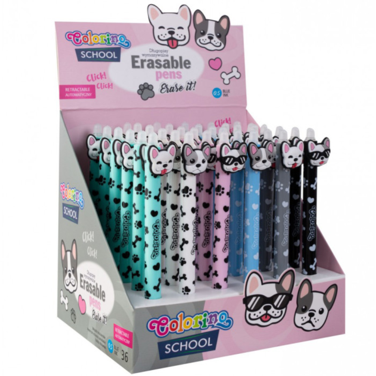 PENNA CANCELLABILE SCATTO BULLDOGS MCNEILL ART. 54104PTR
