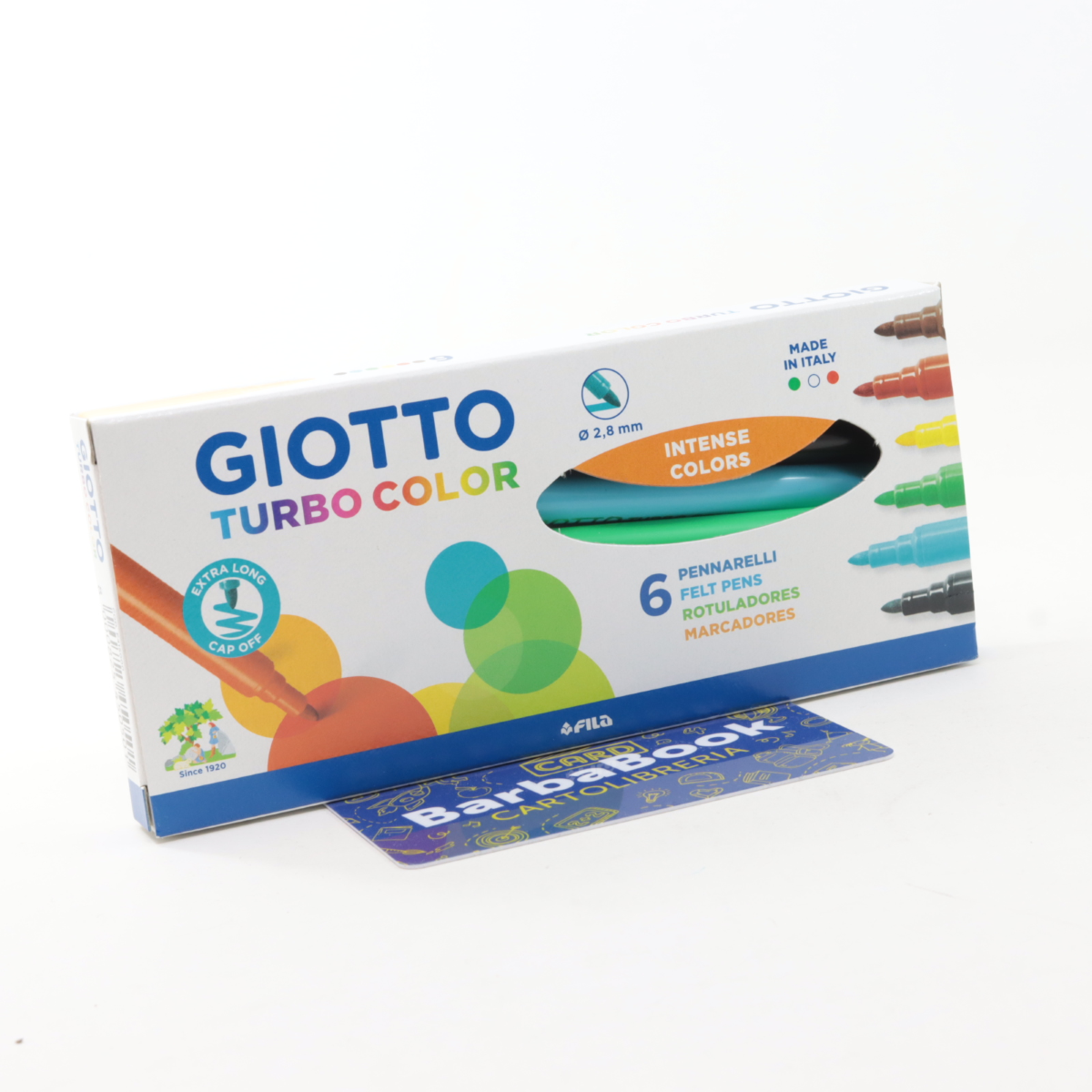 PENNARELLI TURBOCOLOR GIOTTO 06 COLORI ART. F415000