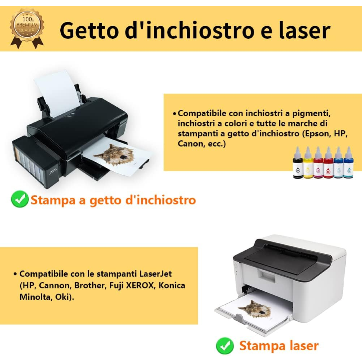 FOGLIO A4 CARTA DI TRASFERIMENTO PER T-SHIRT SCURE