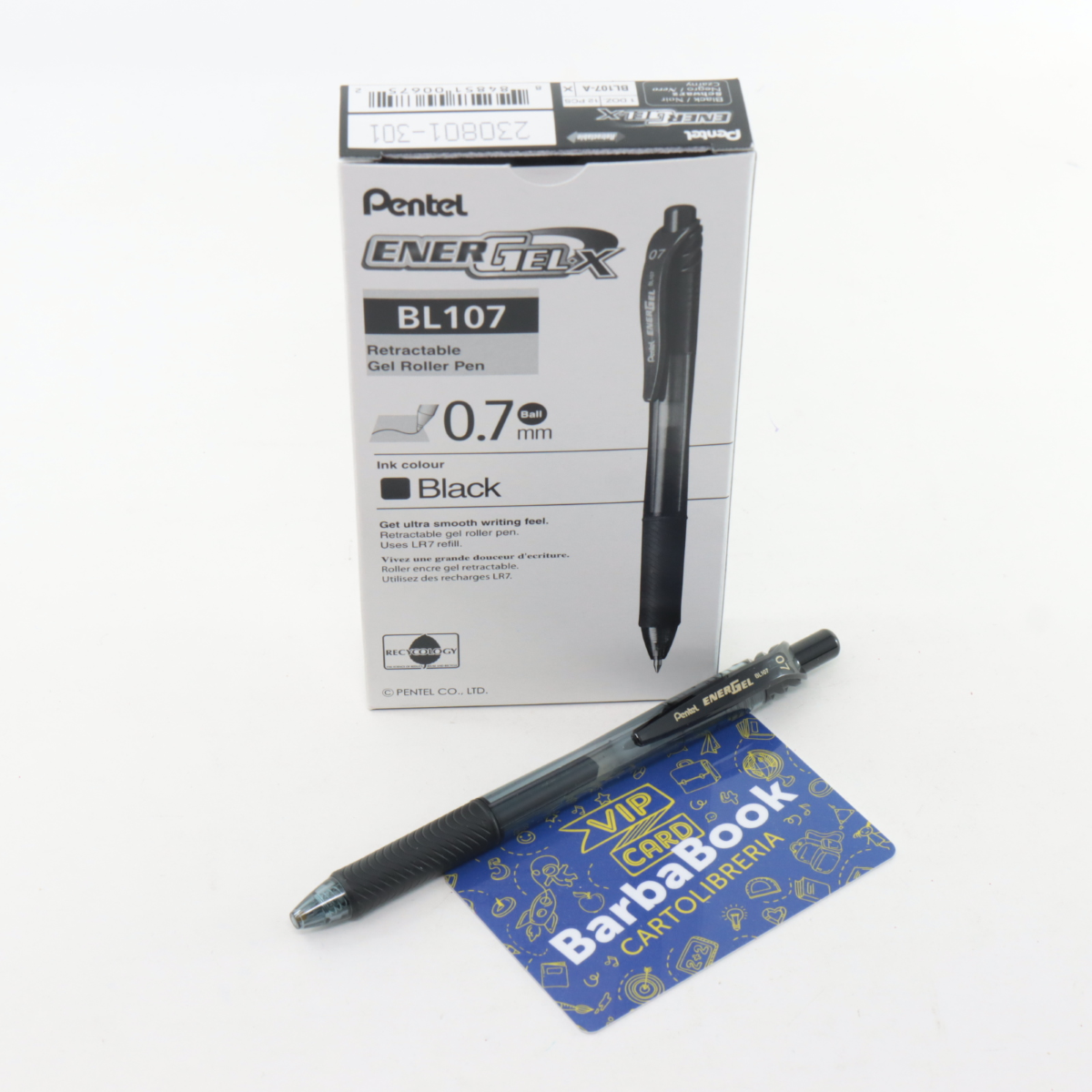 PENNA ENERGEL-X SCATTO MM. 0,7 BL107 PENTEL