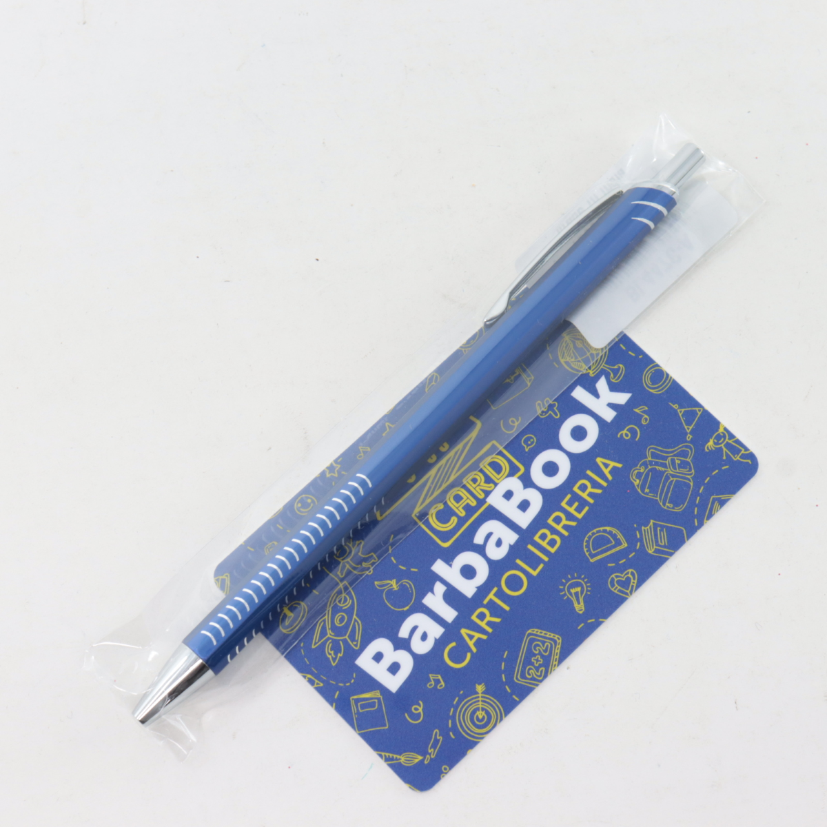 PENNA IN METALLO ENERGEL MM. 0,7 BL447 PENTEL FUSTO BLU
