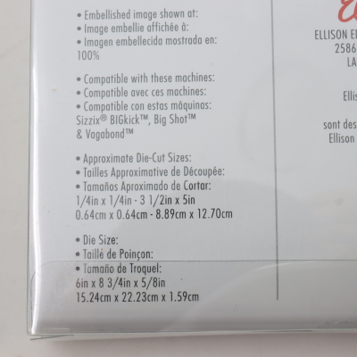 FUSTELLA SIZZIX 662329 BABBO NATALE BIGZ L