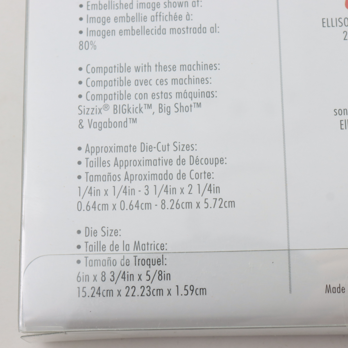 FUSTELLA SIZZIX 662629 BAMBINI BIGZ