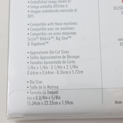 FUSTELLA SIZZIX 662629 BAMBINI BIGZ
