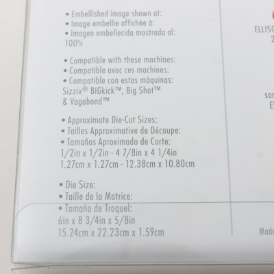 FUSTELLA SIZZIX 662630 CAMPANA BIGZ L