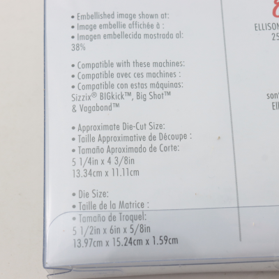 FUSTELLA SIZZIX 663146 BIGZ LANTERNA APPESA BYCRAFTY CHICA