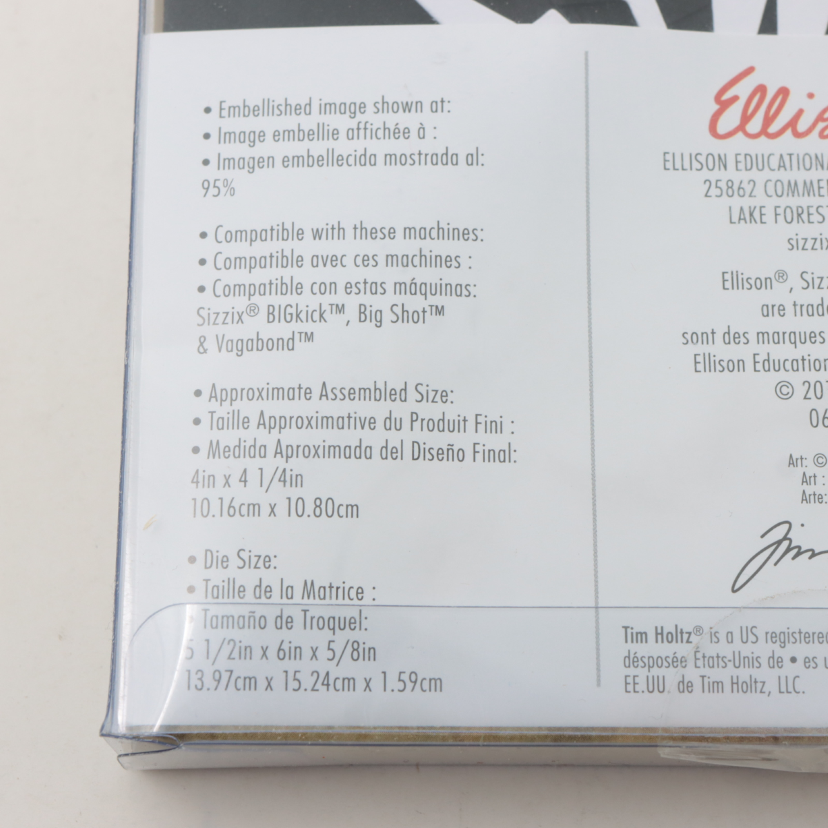 FUSTELLA SIZZIX 663109 FIOCCO DI NEVE BIGZ