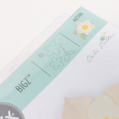 FUSTELLA SIZZIX 662586 FIORE WINTER ROSE BY DEBI POTTER BIGZ