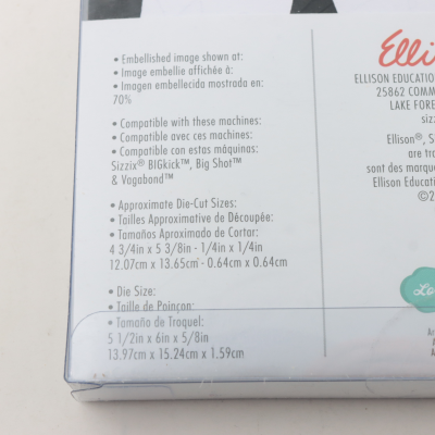 FUSTELLA SIZZIX 660774 VOLPE BIGZ