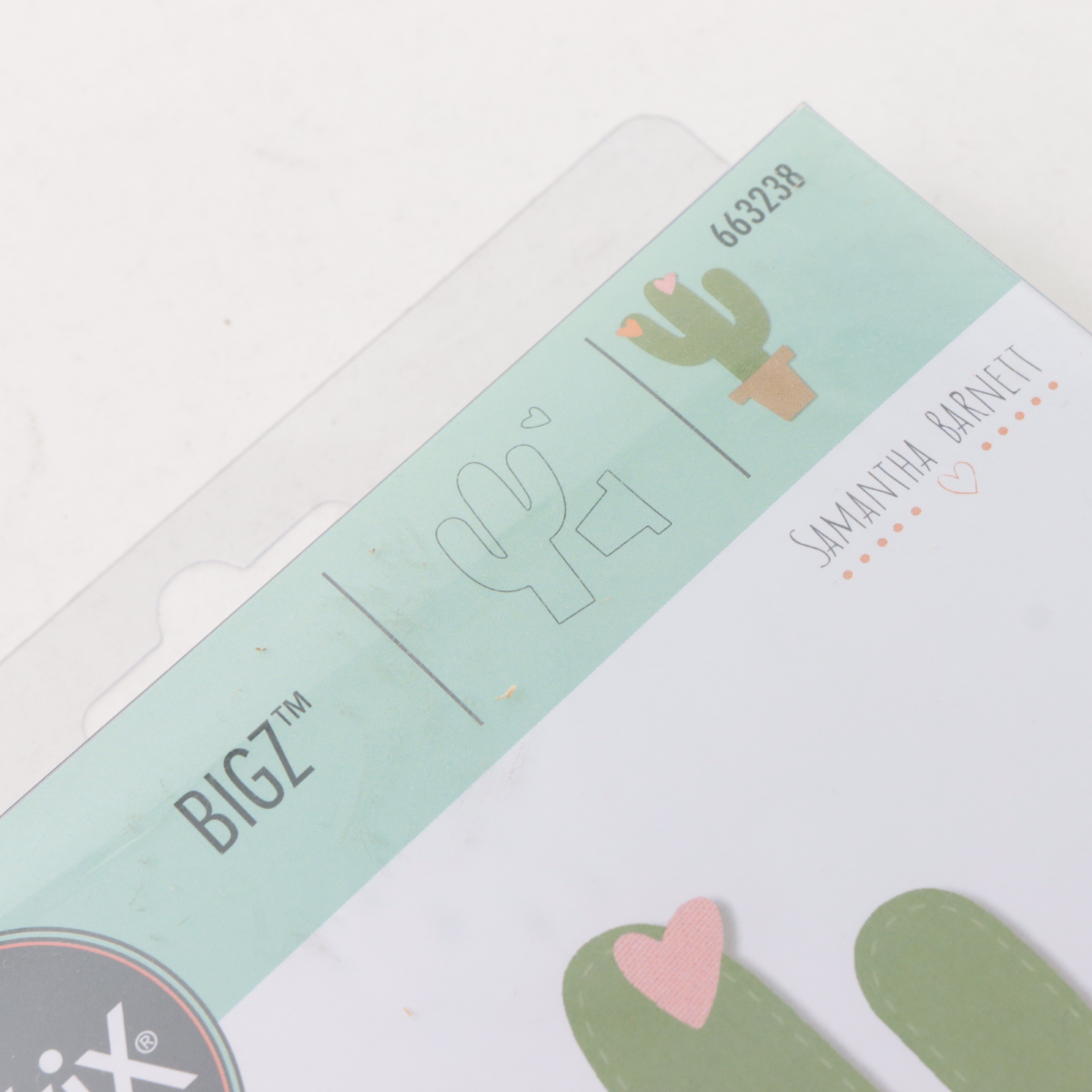 FUSTELLA SIZZIX 663238 CACTUS BY SAMANTHA BARNETT BIGZ