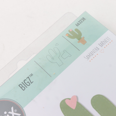 FUSTELLA SIZZIX 663238 CACTUS BY SAMANTHA BARNETT BIGZ