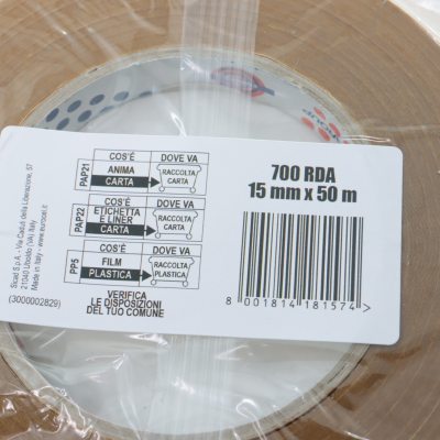 NASTRO BIADESIVO MM. 15 X 50 MT. EUROCEL ART. 700RDA