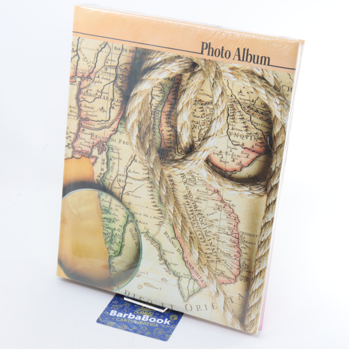 ALBUM FOTO 30 FOGLI IN CARTONCINO CM. 24 X 31 LEBEZ TRAVEL ART. 80652