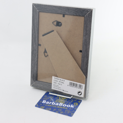 CORNICE TORINO BLACK CM. 10 X 15 ART. RT246L