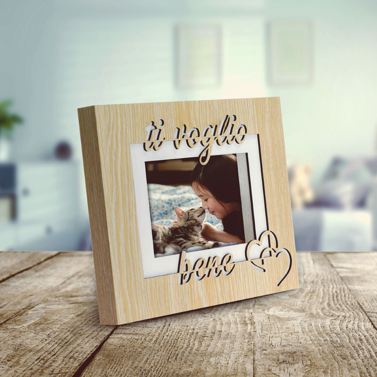 CORNICE TI VOGLIO BENE MOD. ANGELA IT CM. 10 X 15 ART. NG89IT
