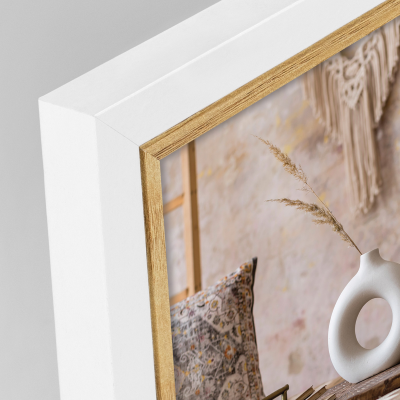 CORNICE DOPPIA AYAS 2L CM. 2 X 10 X 15 ART. CV436
