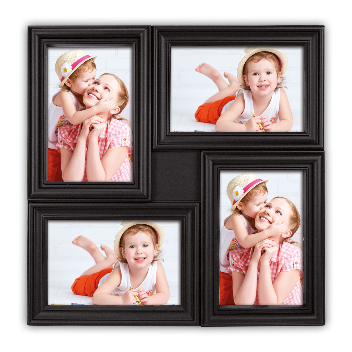 CORNICE QUADRUPLA MALAGA BLACK CM. 4 X 10 X 15 ART. H032B