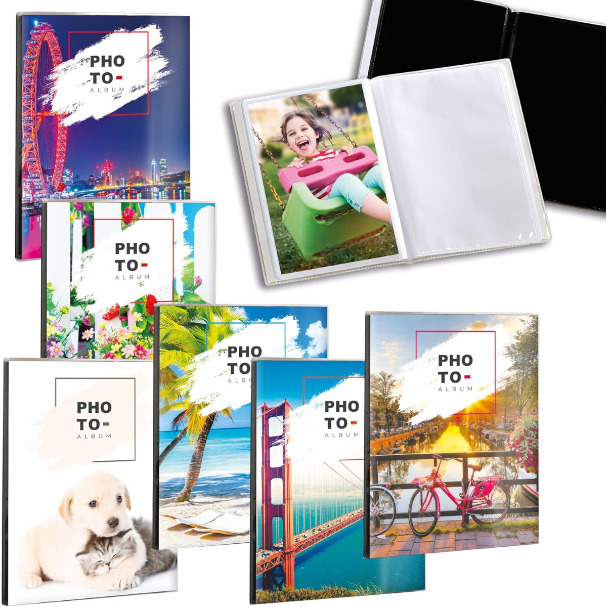 ALBUM FOTO 24 TASCHE CM. 10 X 15 ART. 2745