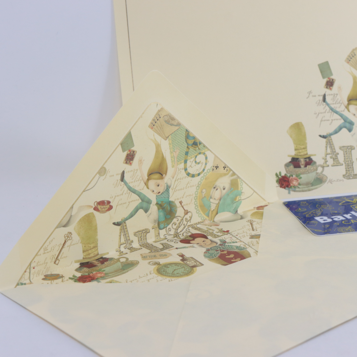 FOGLIO CARTA DA LETTERE + BUSTA ALICE ART. 01020401