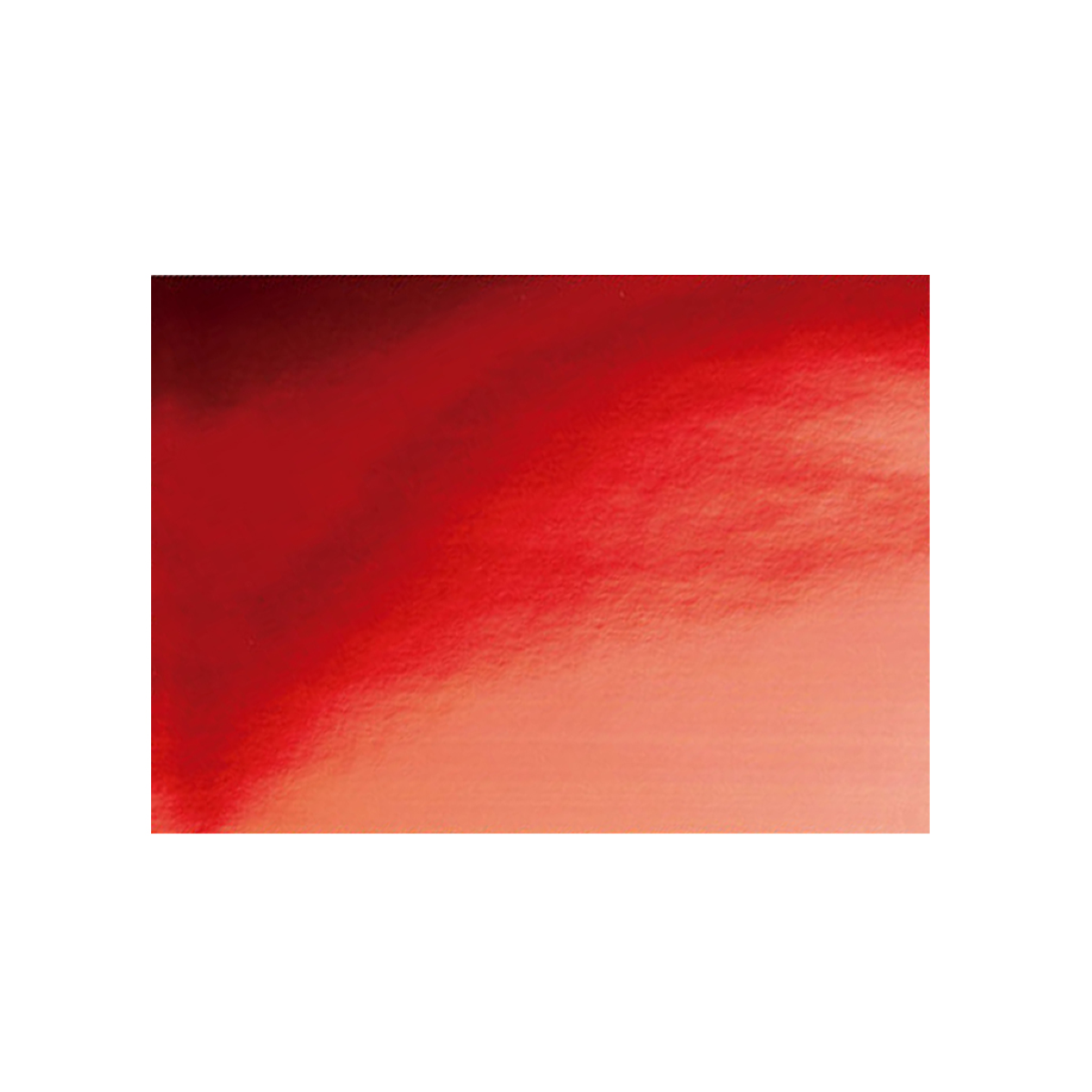 SET 10 PEZZI CARTONCINO BRISTOL METALLIZZATO CM. 50 X 65 FABRIANO ROSSO 